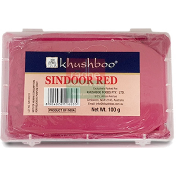 Sindoor Powder Red 100g - Khushboo